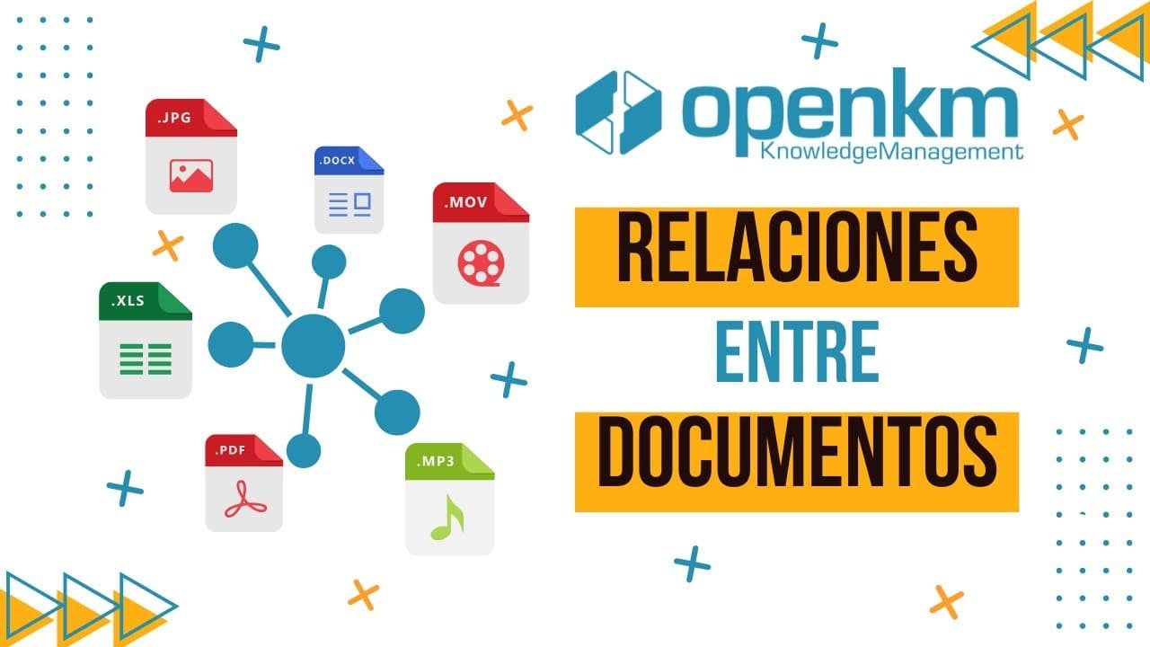 Relaciones entre documentos en OpenKM para conectar archivos relacionados
