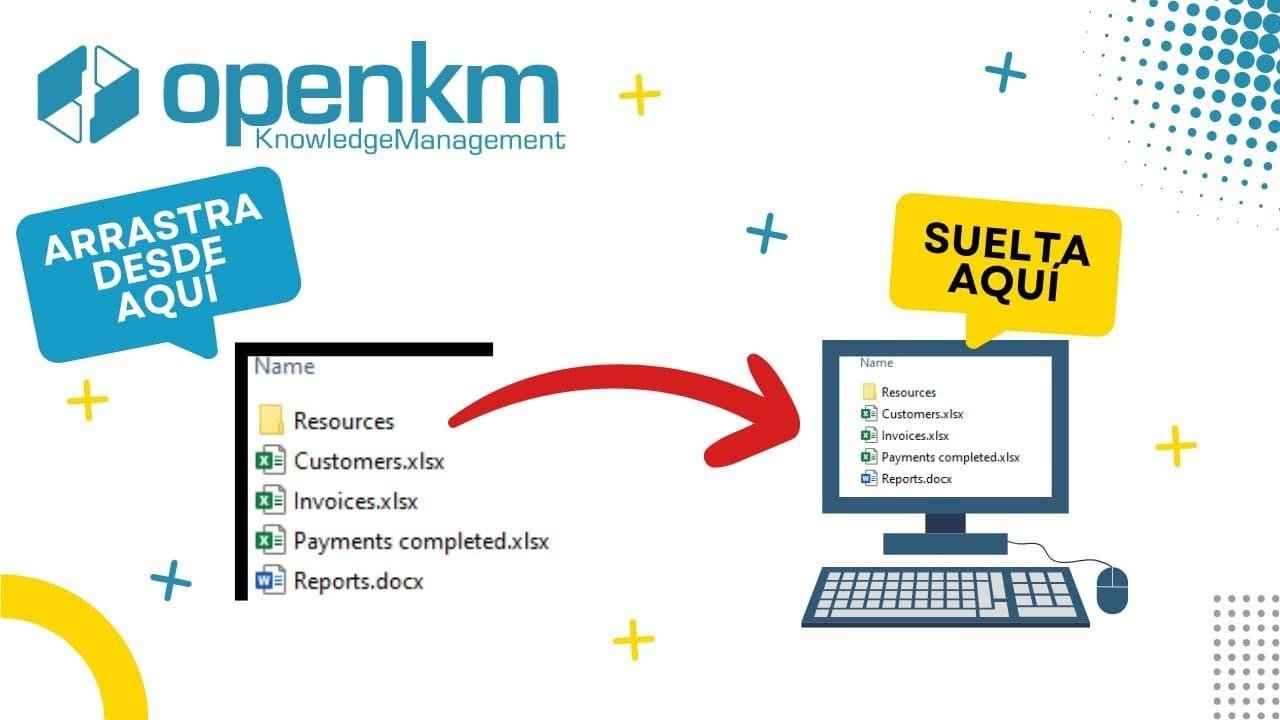 Subir carpetas y documentos en OpenKM desde el navegador